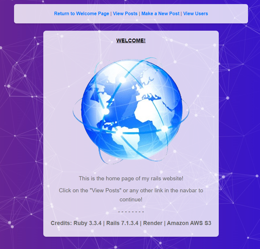 Rails Website